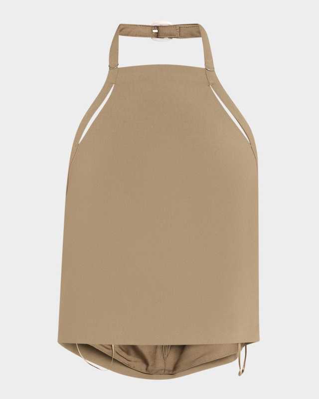 Apron Halter Top
